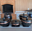 JOGO 5 Peças - Upgrade Versão com Frigideira G